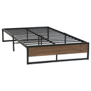 metal bed frame, industrial frame
