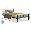 SOL Bed Frame King Single Metal Bed Frames