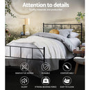 SOL Bed Frame King Single Metal Bed Frames
