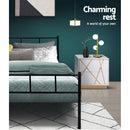 SOL Bed Frame Single Metal Bed Frames